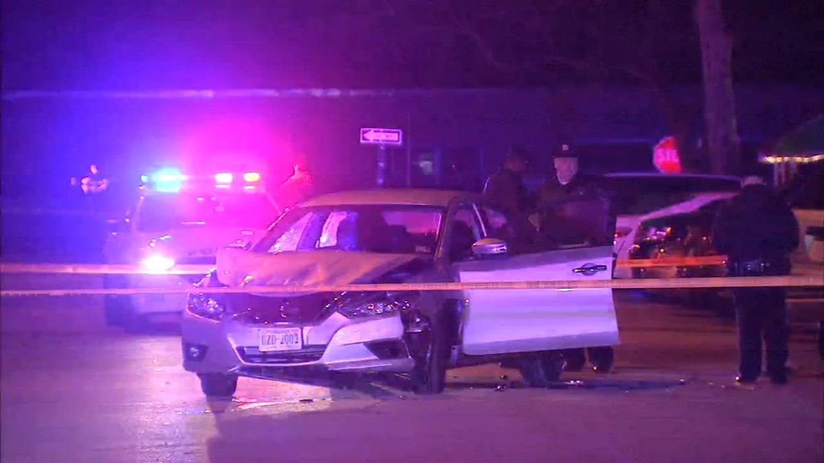 Police are investigating after  at least one officer fired at a suspect in the Tioga-Nicetown section of Philadelphia. The gunfire erupted before 4 a.m. Wednesday in the 3100 block of North 33rd Street. 