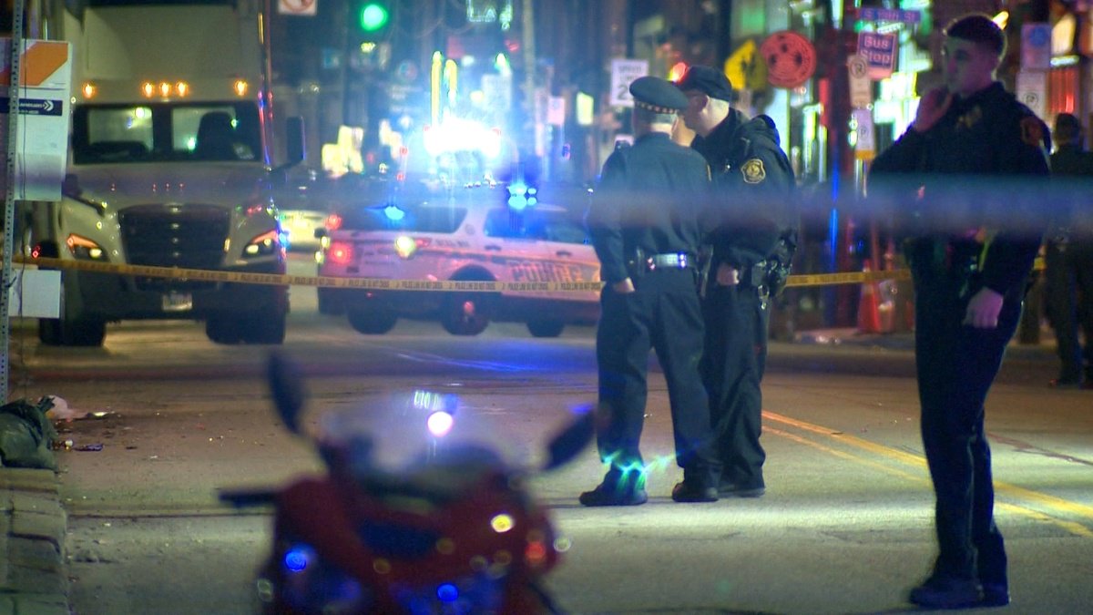 Motorcyclist is facing charges after a late night crash that injured two people. The crash happened around 11:30 p.m. Saturday evening on Pittsburgh's South Side. Police say an unidentified man was driving a motorcycle carrying a female passenger when he struck a male pedestrian near the intersection of East Carson Street and South 12th Street.