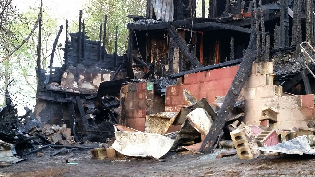 One person was killed in a fire that destroyed a Washington County home early Monday morning