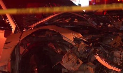 Three people have died after a car caught fire following a head-on crash in Juniata Park Sunday morning. This two-car crash happened around 1:45 a.m. at D Street and Whitaker Avenue. Three people in one vehicle were pronounced dead on the scene. Police say two of the victims were a man and a woman in their twenties. Officials have not yet identified the third person in the back seat. Police say identification has been difficult because the bodies and the car were so badly burned.