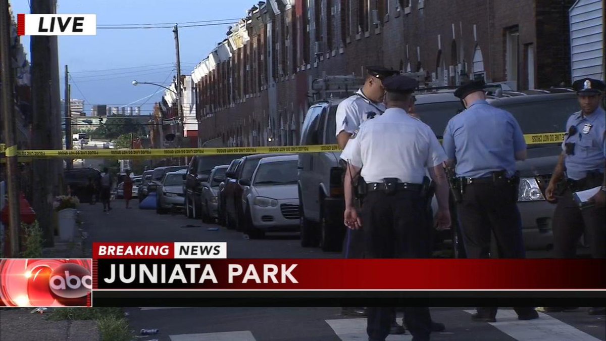 A man is in very critical condition after being shot at close range in the back of the head in the Juniata Park section of Philadelphia