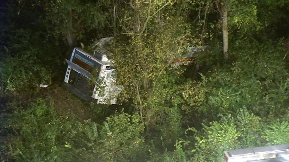SEPTA bus and car collide in Montgomery County, 5 injured    