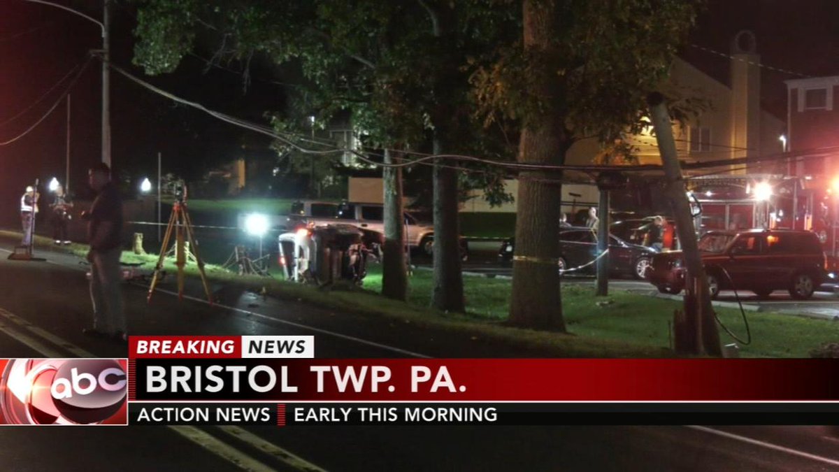 Driver killed in rollover crash in Bucks County    