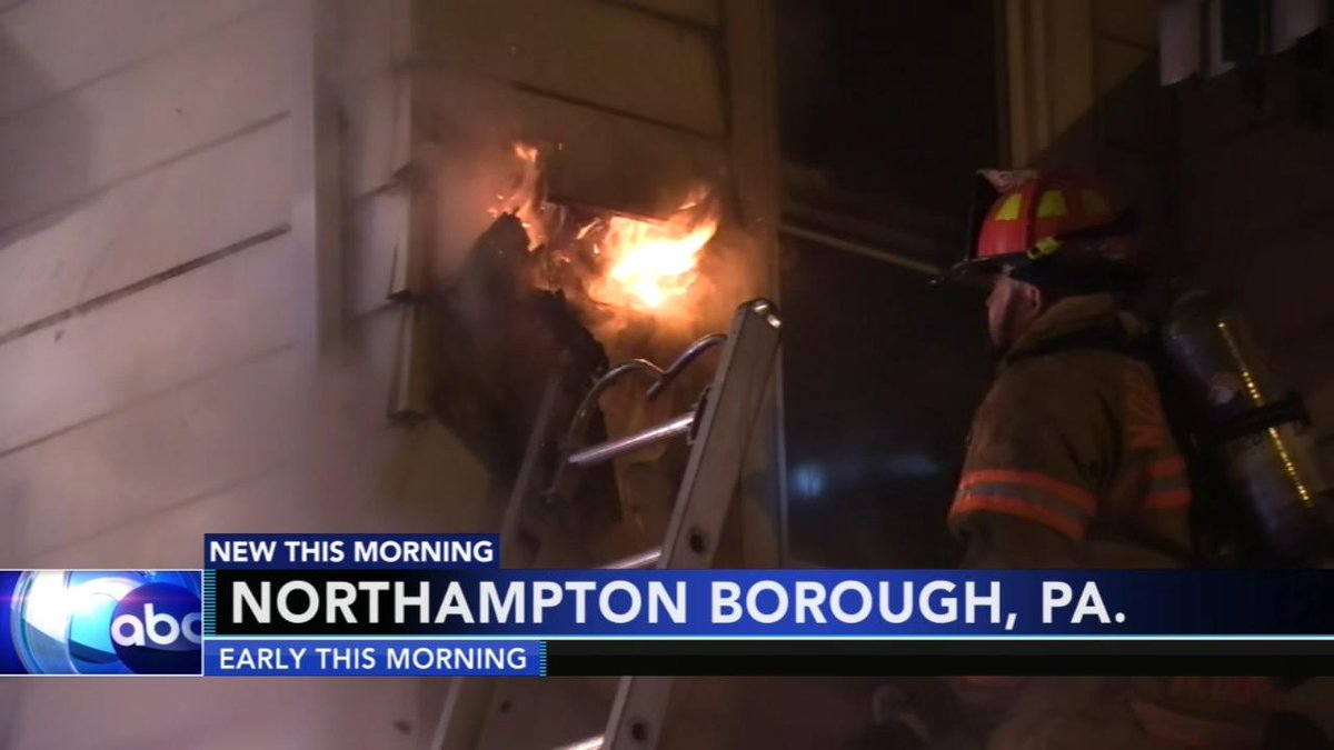 3 escape house fire in Lehigh Valley    