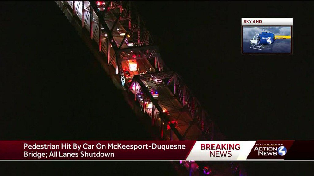 Man killed in crash on McKeesport-Duquesne Bridge    
