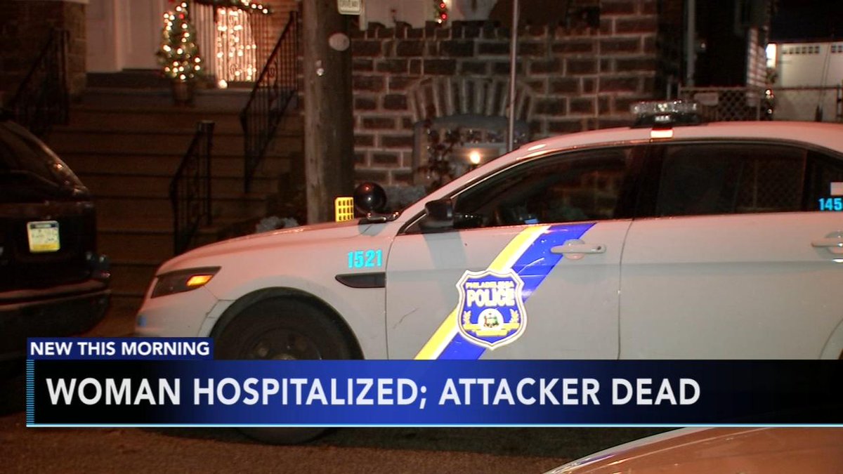 Philadelphia Police: Woman stabbed 16 times, attacker later dies at hospital    