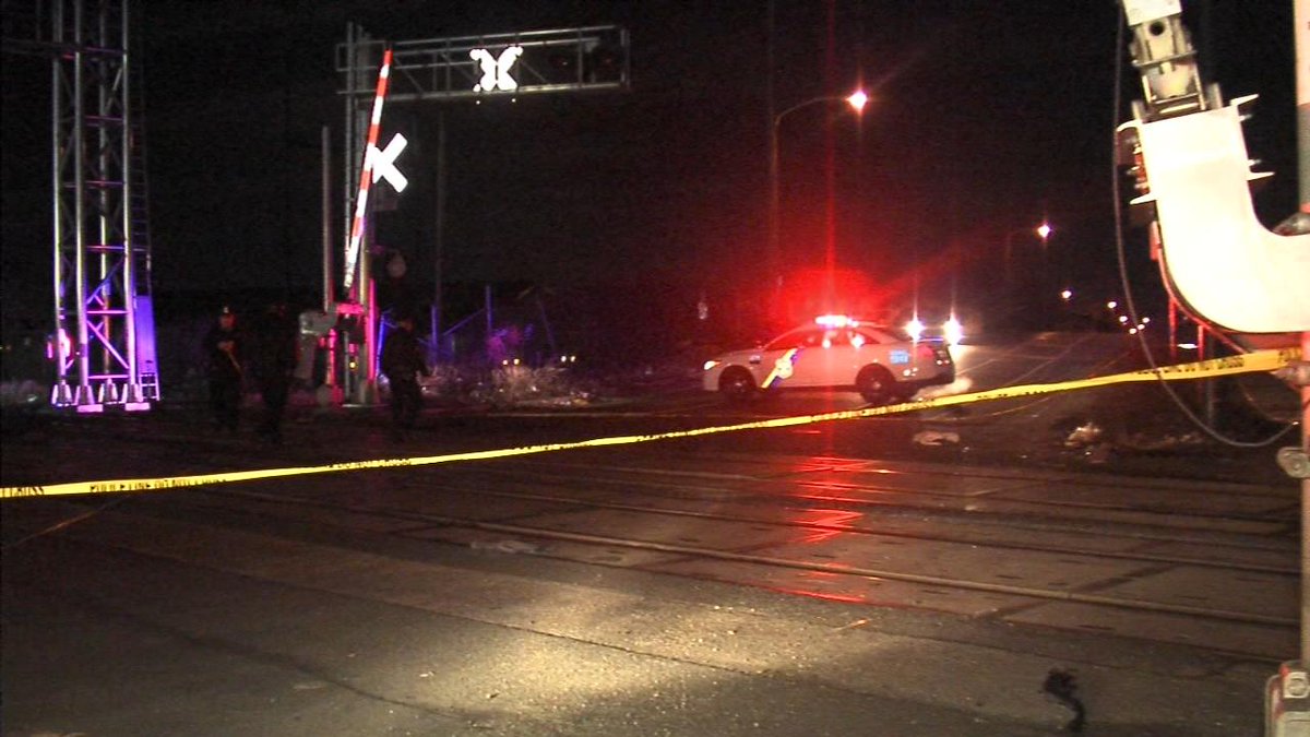 Man loses foot after train runs over it in Kingessing.    