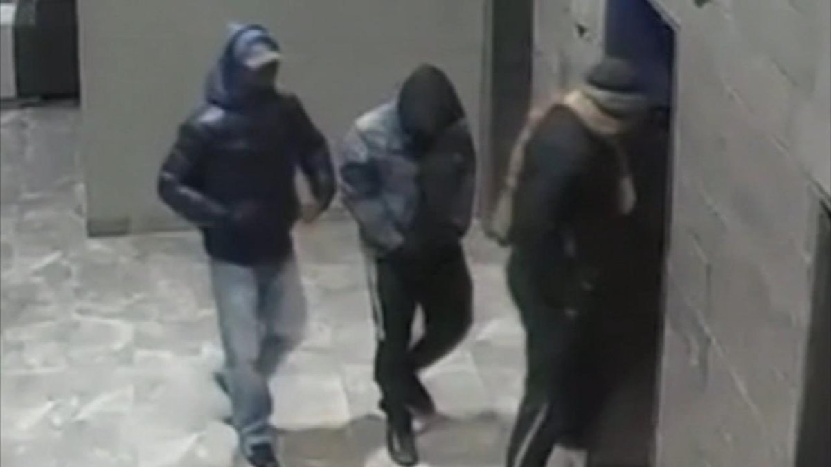 Police are looking for three men in connection to a violent home invasion in Center City Philadelphia.     