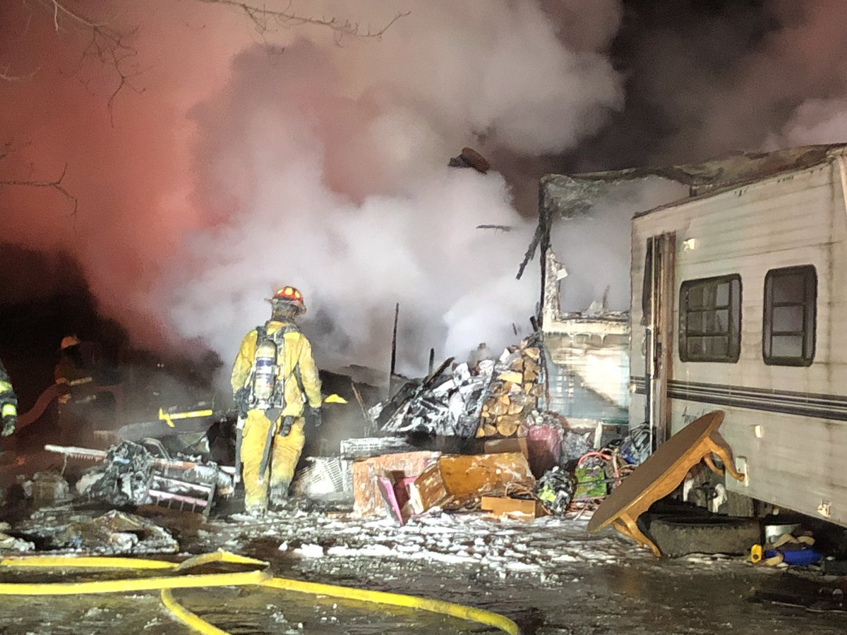 Fire Destroys Mobile Home In Sewickley Pines Manor In West Newton West ...