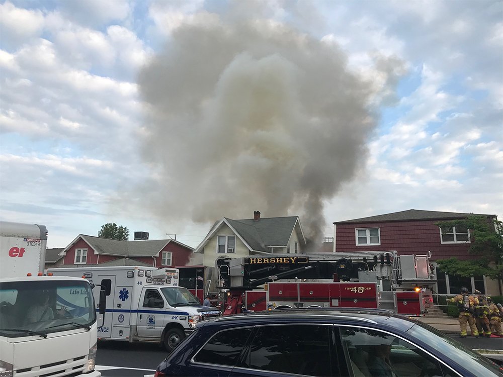 1 person was killed in a house fire in Hershey 