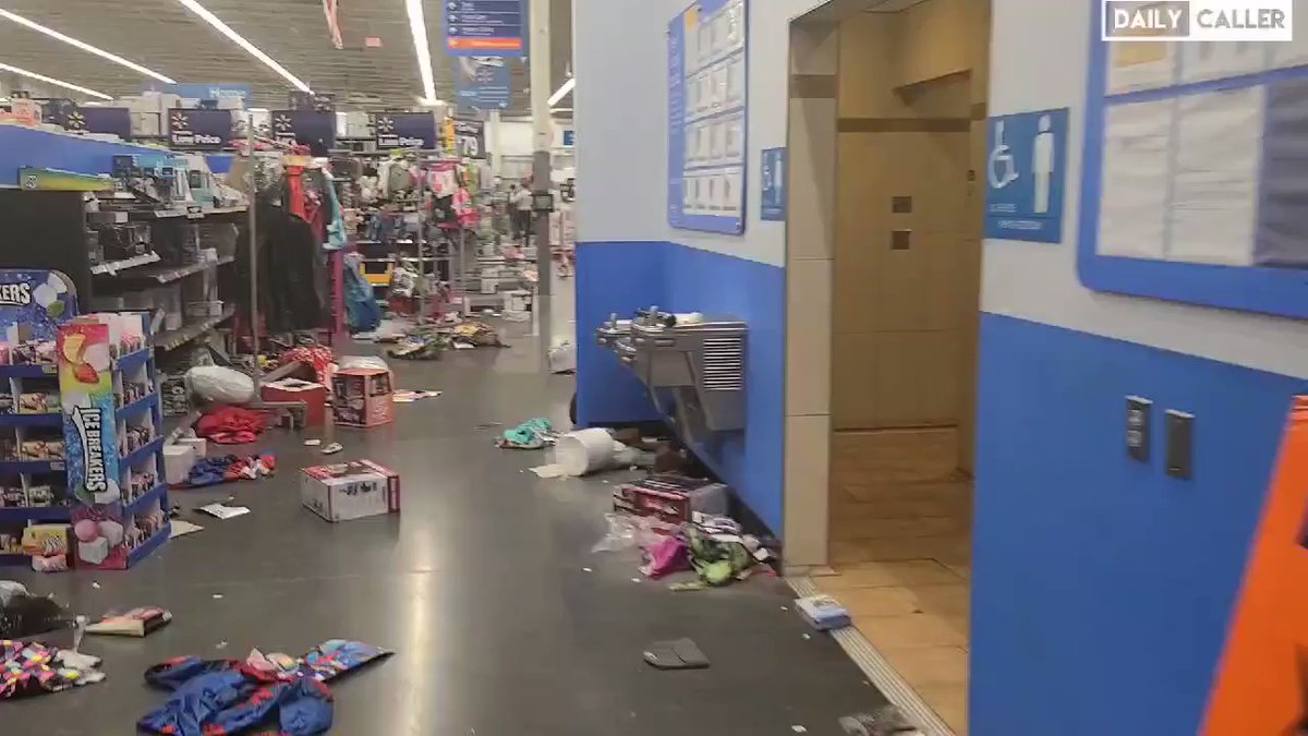 An inside look at the Walmart that was looted on Aramingo Avenue Philadelphia