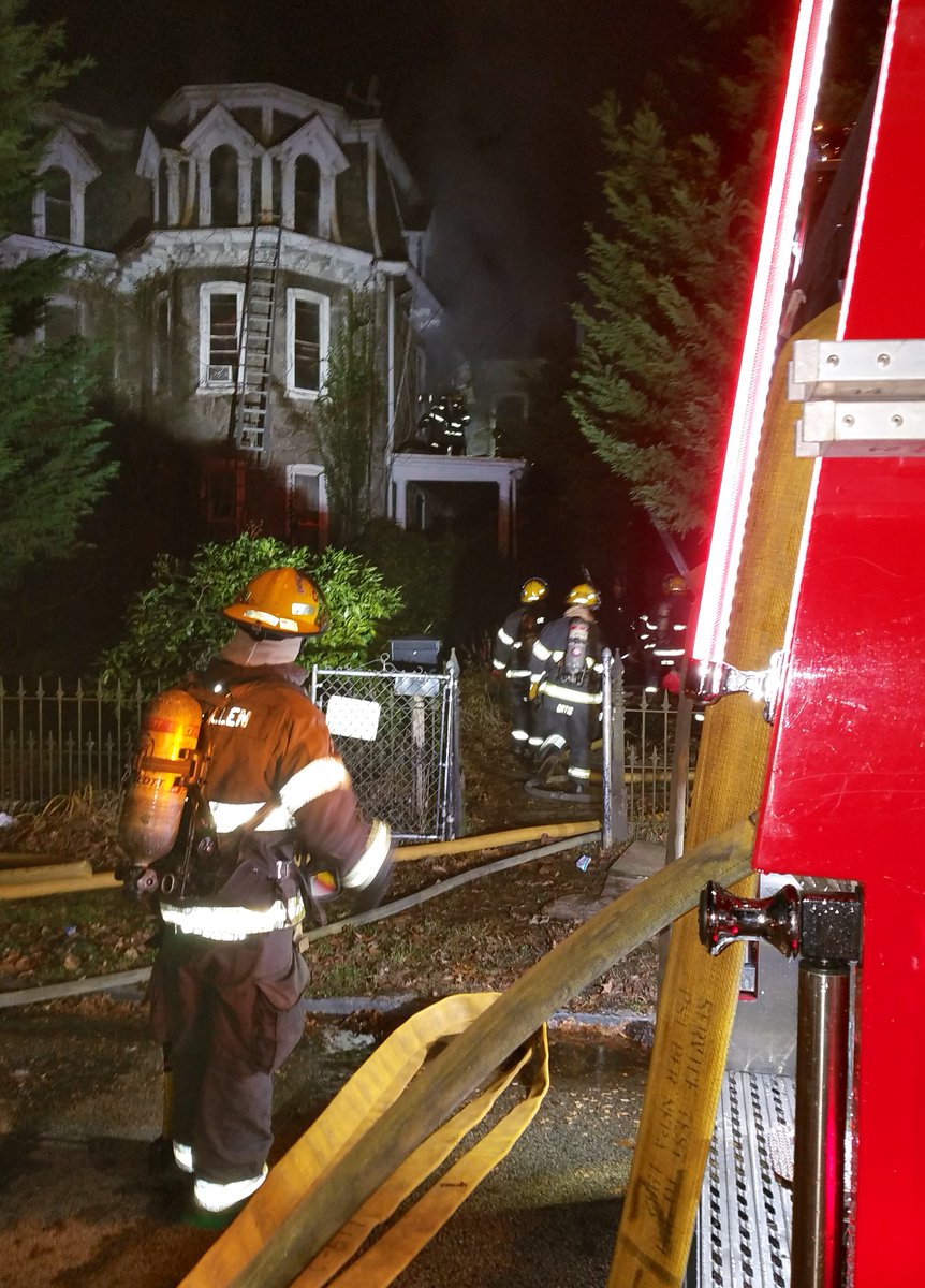 About 100 PFD members responded this morning to a 2-alarm fire in East Germantown. Companies arrived shortly after 5 a.m. to find smoke showing from the home; the 2nd alarm was struck about an hour later. The fire was placed under control at 6:43 a.m