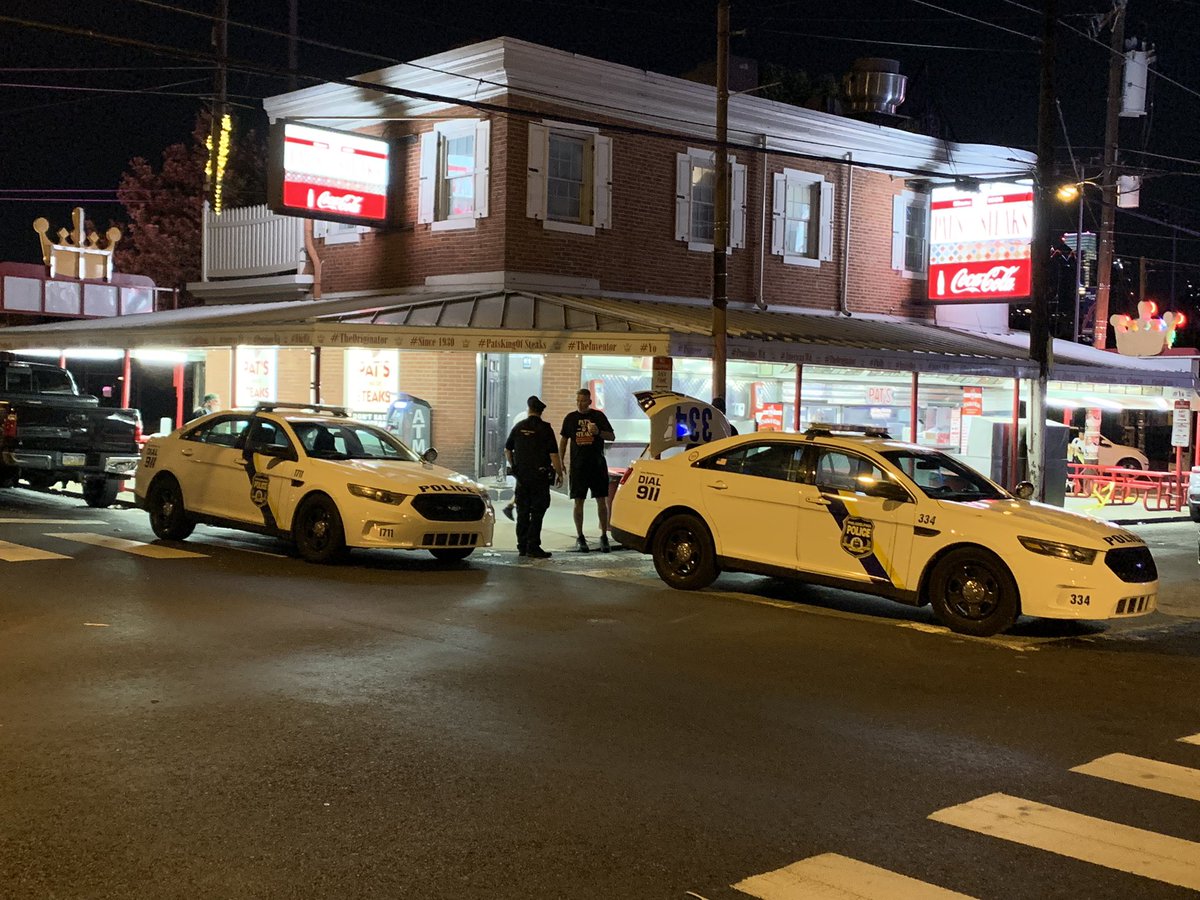 There was a deadly shooting outside Pat's Steaks overnight. Witnesses tell police two customers were fighting and one of them took a gun out and shot the other person. The 23-year-old victim died and police eventually took the alleged shooter into custody at 5th and Market