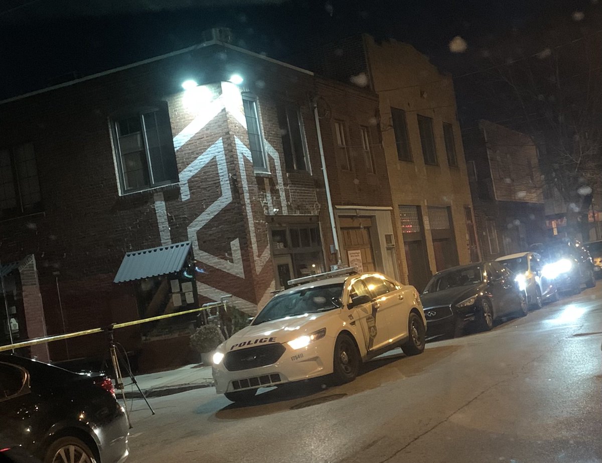 Police remain on 1900 block of S Bancroft St in South Philly. A SWAT officer shot a man to death after police say he fired shots at them as they tried to serve an arrest warrant for an earlier report of a domestic incident involving a gun