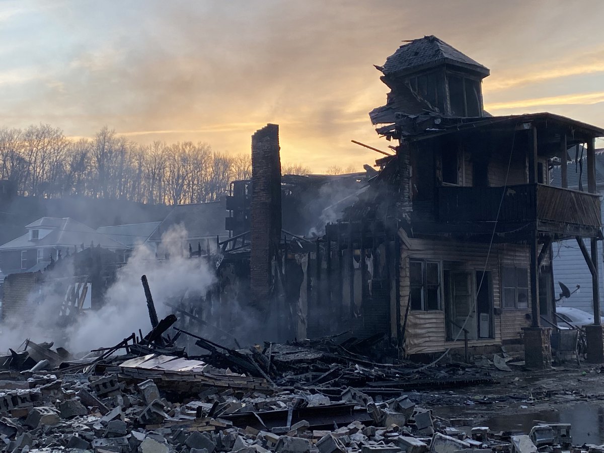 Here are daylight photos of just SOME of the devastating damage left behind from the Kittanning fire