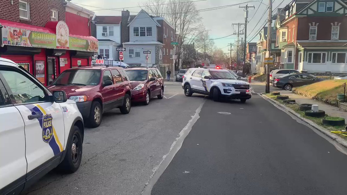 gun violence near Frankford High School where @phillypolice found who witnesses tell FOX29 News on scene was student shot in drive-by at 7:55am in alleyway across street.   High School locked down as standard precaution with shooting so close-by