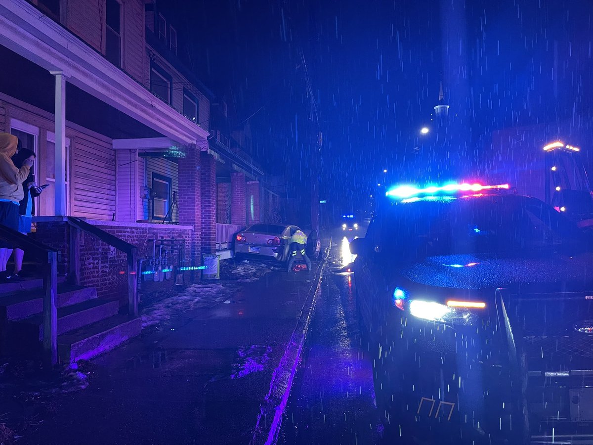 A man was taken to the hospital with head and leg injuries after driving into a pole in Etna this morning. This happened around 3:20 a.m. along Grant Avenue. Neighbors said the crash woke them up.