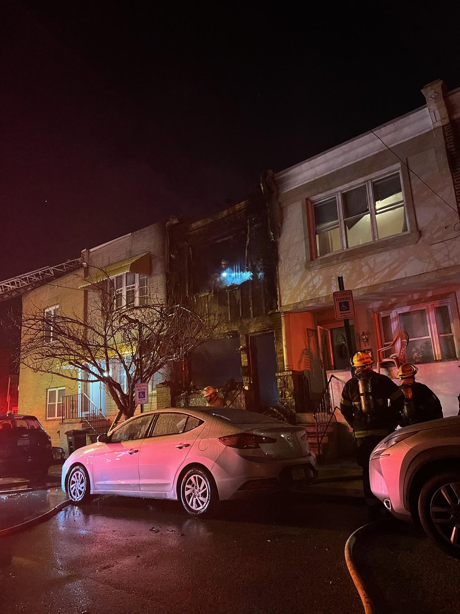 2nd Alarmers responded Last night to this dwelling fire at 15th & Bigler St providing rehab support.