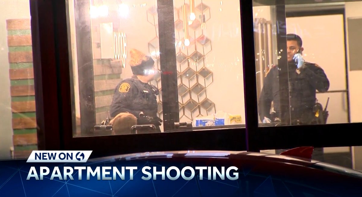 This was the scene last night in Downtown Pittsburgh. Police officers inside The Venue apartments along Stanwix Street responding to a shooting. This morning, we've learned that a man was shot in his legs and rushed to the hospital in critical condition.