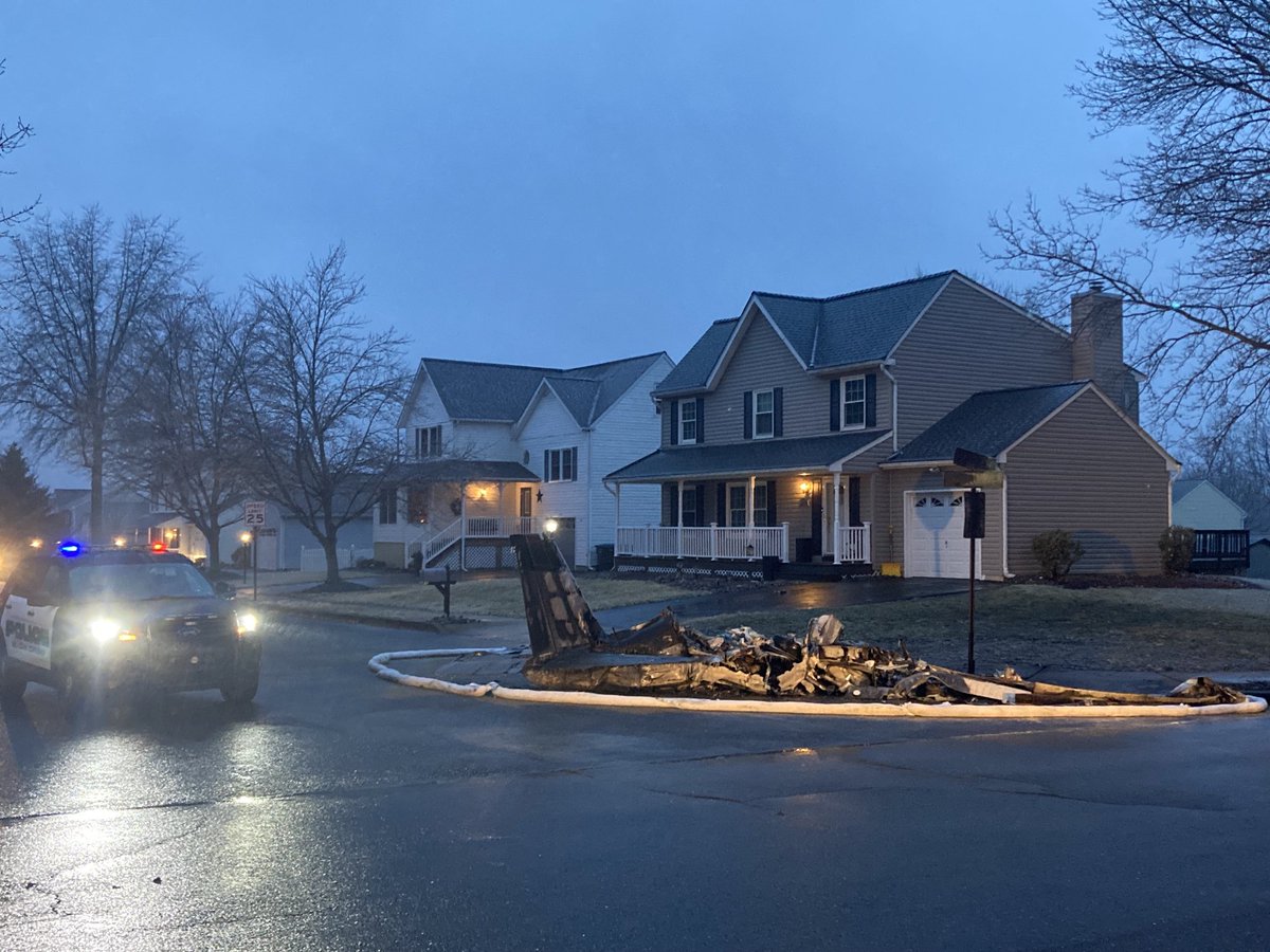 Investigators from NTSB expected in Hilltown Township today after a small plane crashed in a neighborhood. The pilot and occupant died in the crash