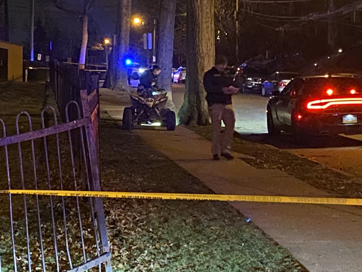 Two people riding an ATV shot at Allegheny County Sheriff's Deputies last night in Pittsburgh's Squirrel Hill South neighborhood. No injuries were reported, but the suspects are on the run. 