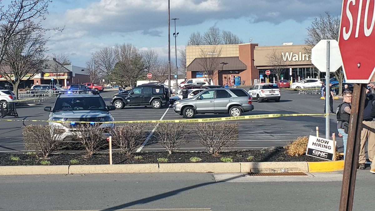 Police are on the scene of a fatal shooting at a Wyomissing shopping center.  Police have a large area near the Walmart blocked off.  The Berks County DA tells us that one person is dead, another was shot and that a person is in custody.