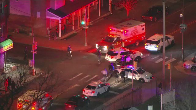 A Philadelphia police SUV crashes into a sedan in North Philly. This happened just before 8:30p at 23/Diamond. The officer was responding to an assist call when the crash happened. The officer & 2 civilians were taken to the hospital with minor injuries