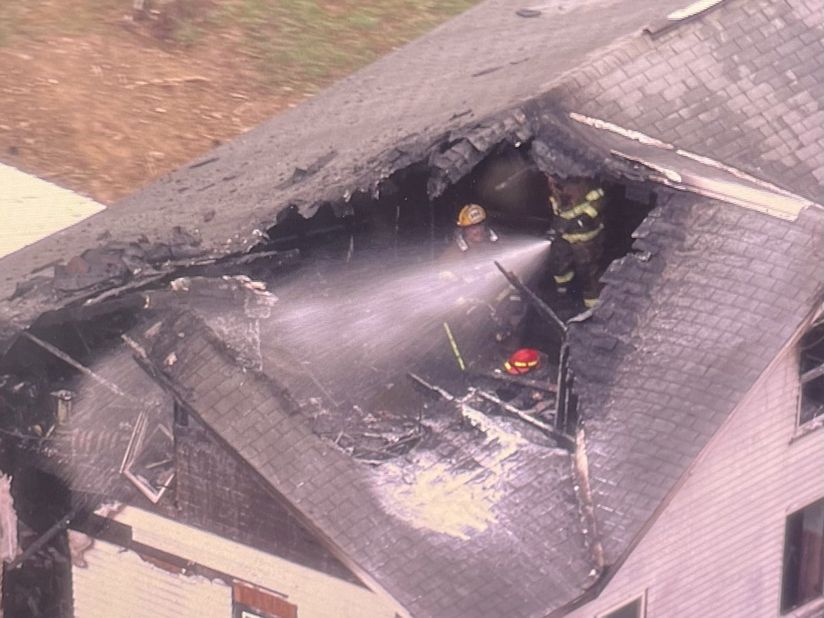 Large Amish farm house on fire near Smicksburg, Indiana County. NewsChopper2 over the scene on Wells Rd. Unknown injuries