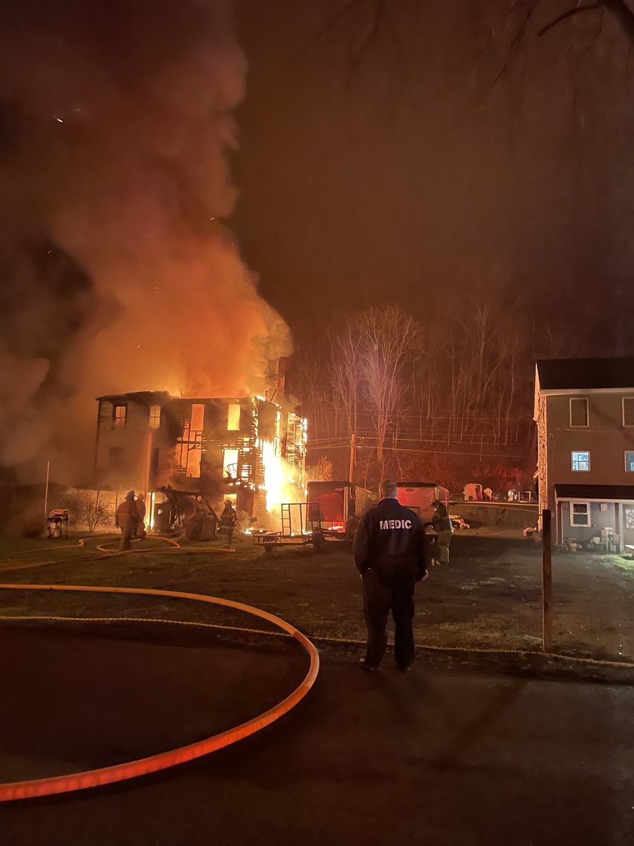 Neighbor shared these photos of the house fire in Armstrong County