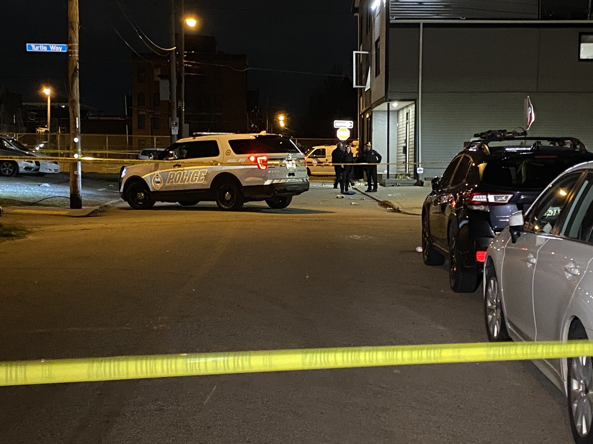 At least 11 people were shot and two people have died in an early morning Easter Sunday shooting in a North Side neighborhood.