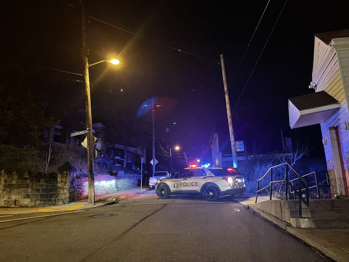 Pittsburgh Police are investigating along Rhine Street in the Spring Hill neighborhood this morning. Allegheny County 911 confirms 1 person was taken to the hospital