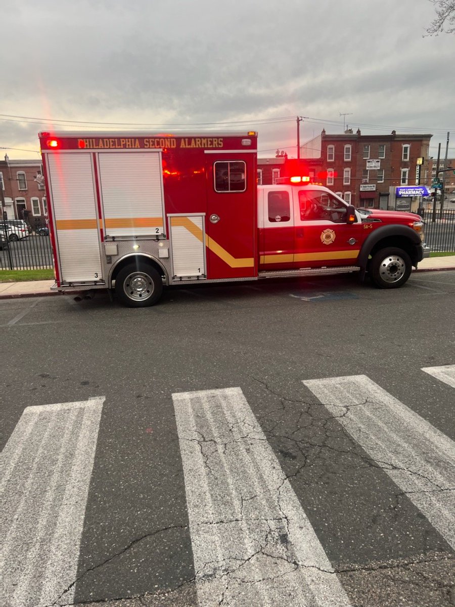 2nd Alarmers early this evening responded to Episcopal Hospital Administration building providing rehab services at this fire for our responders