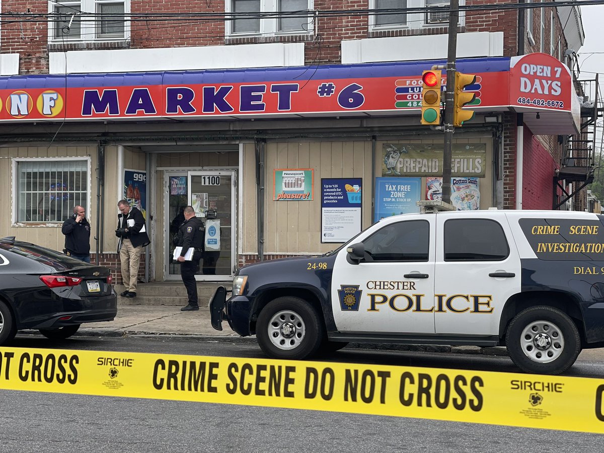 Police are investigating  a deadly shooting that happened inside a corner market in Chester