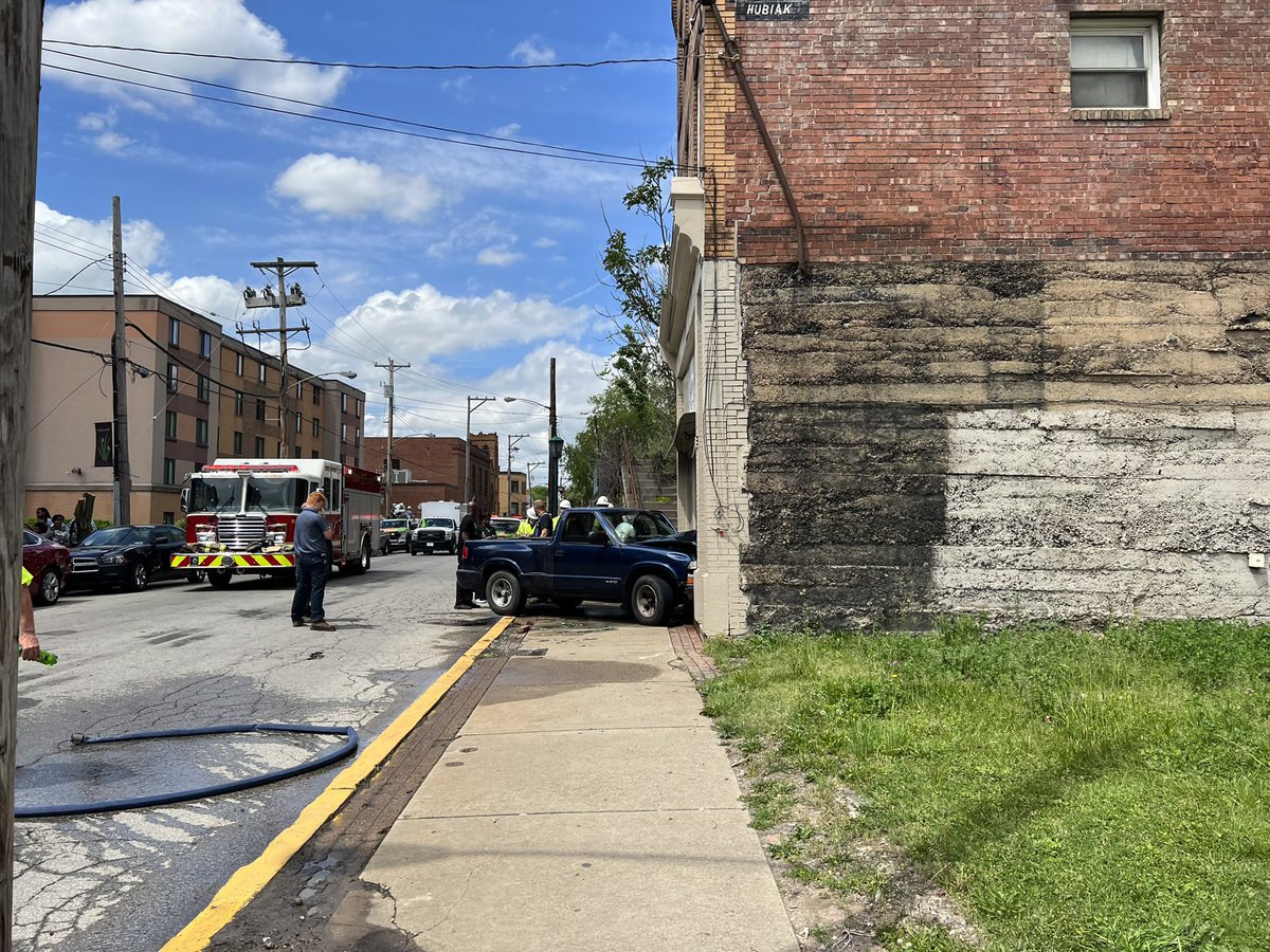 Ruck into a hair salon in McKees Rocks. The owner of the hair salon says one of her customers was standing by the window, and was hit by the truck… She was transported to the hospita