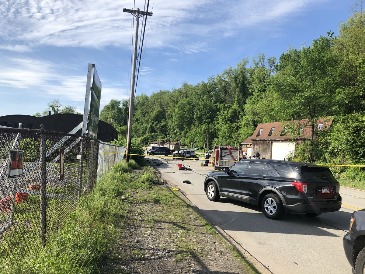 East Pittsburgh McKeesport Boulevard near Ault Street in North Versailles still closed following fatal accident. Two vehicle accident happened around 6 am. 1 person died. 1 person taken to the hospital