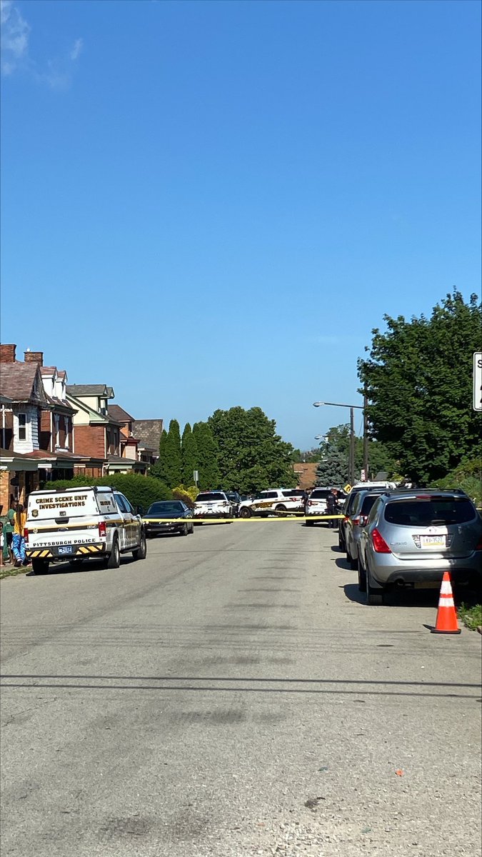 Pittsburgh Police are investigating a fatal shooting on McKinley Street in the city's Knoxville neighborhood. That's according to an officer on the scene. The coroner is at the scene and the body is still here.