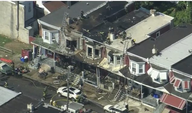 Last night 154 gallon milk jugs of gas were discovered in abandoned West Philly home. Hours later a fire breaks out at the house near 59th and Race. 