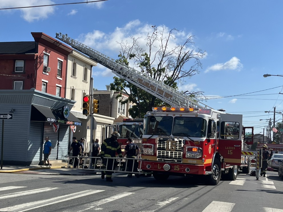 This morning the 2nd Alarmers responded to this dwelling fire at Richmond & Ash St to provide rehab support