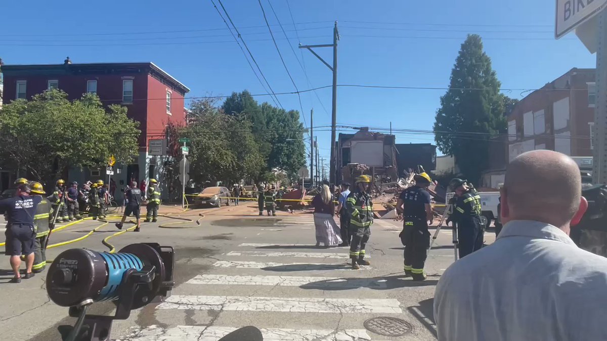 PFD Special Ops on scene of building collapse on Memphis and York in Fishtown. Waiting for update on cause and if anyone was injured