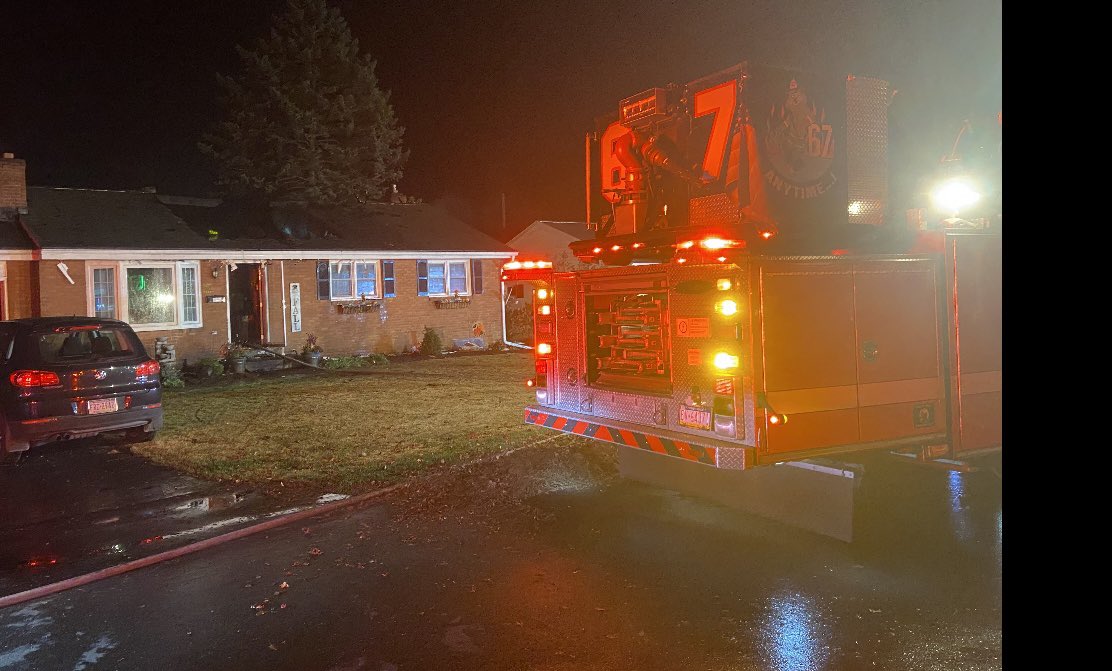 Fire has destroyed a home in Landisville, Lancaster County. This is on the 100 block of Farm Lane. No injuries have been reported.