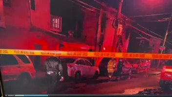 THREE DEAD after North Philadelphia fire.   First call reporting fire 9:45pm.   FOX29 sources in ⁦@PhillyFireDept⁩ say two people dead on scene, third pronounced dead at hospital.  Woman,58, among those killed found dead in upstairs 2nd floor room.