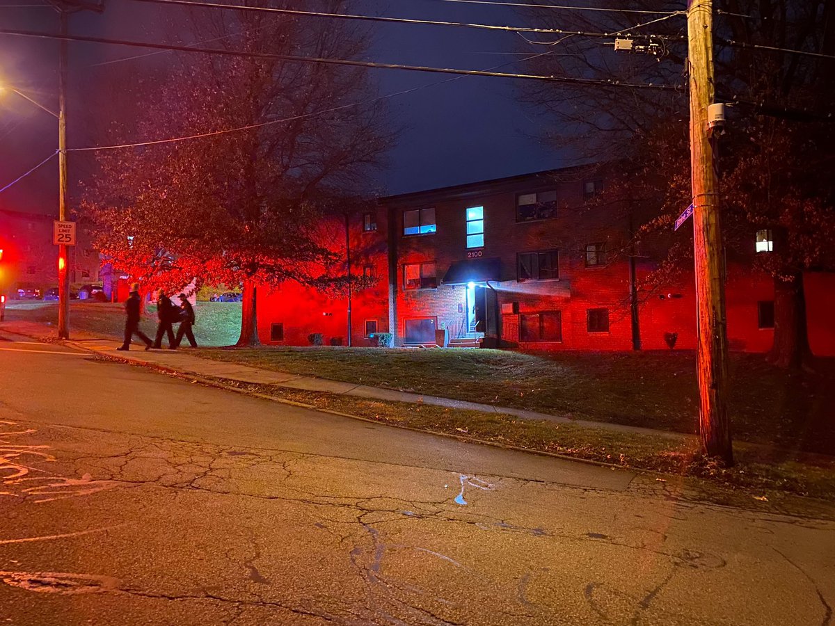 SWAT combed Pittsburgh's Spring Hill-City View neighborhood overnight for the person who shot and killed a man. Police said he was shot several times on Rhine Place after 12:30am. SWAT cleared nearby buildings. Police are still looking for the shooter.  