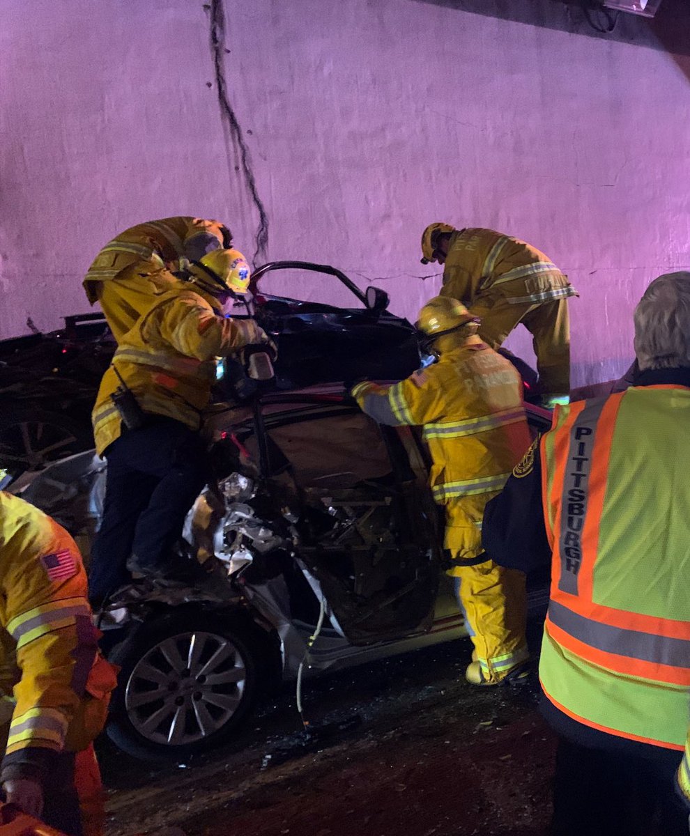 There were a total of SEVEN patients transported from this incident. One was critical, six were in stable condition.The Liberty Bridge and tunnel have now reopened to traffic following an earlier collision