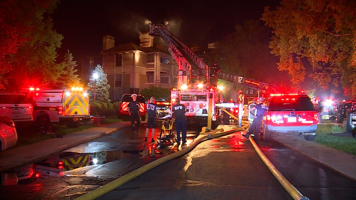 A devastating fire at Union Station Apts in West Chester sends a firefighter and resident to the hospital.The firefighter was discharged and resident also expected to be okay. Residents are grateful this wasn't worse thanks to more than 100 firefighters responding