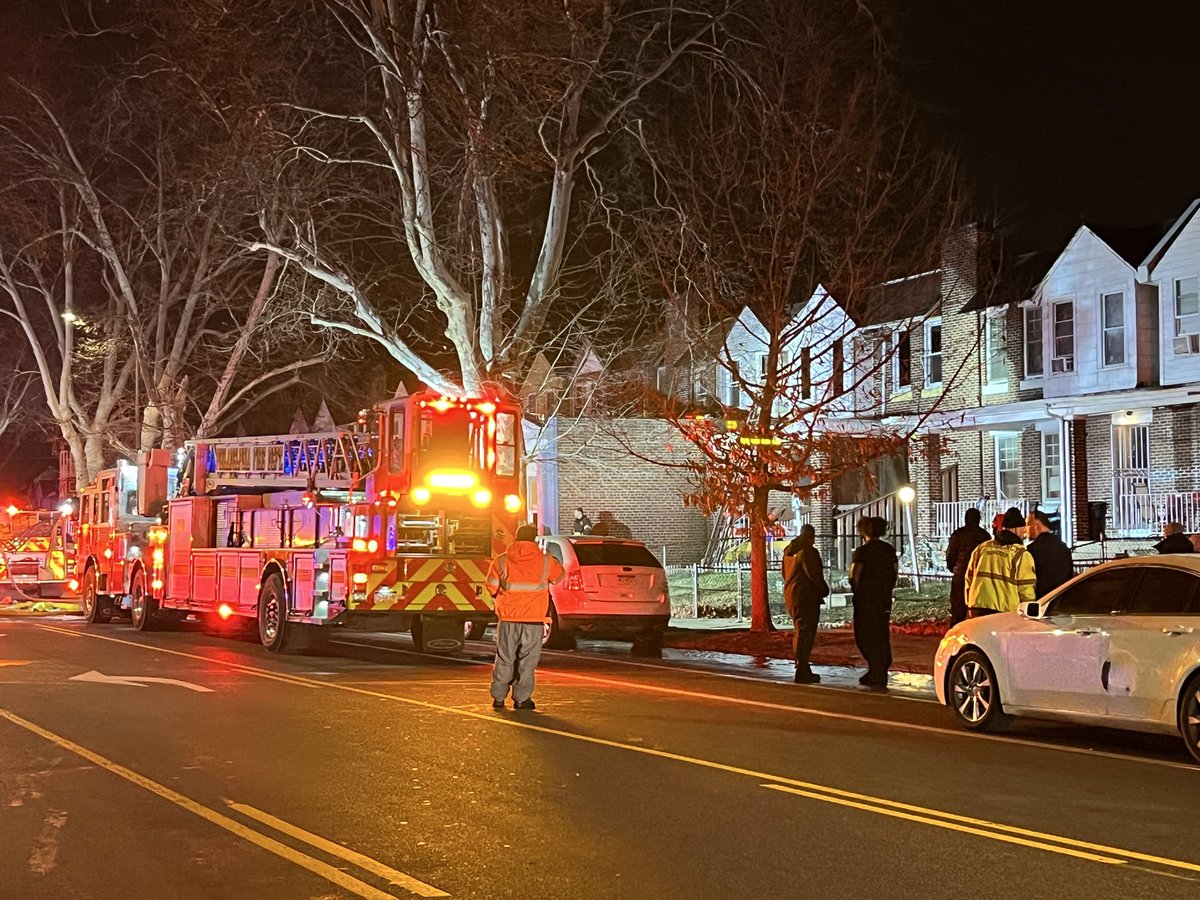 A woman is dead after being pulled from a fire at a house on Ogontz Street. A neighbor described the woman as a nice person who enjoyed tending to her garden.