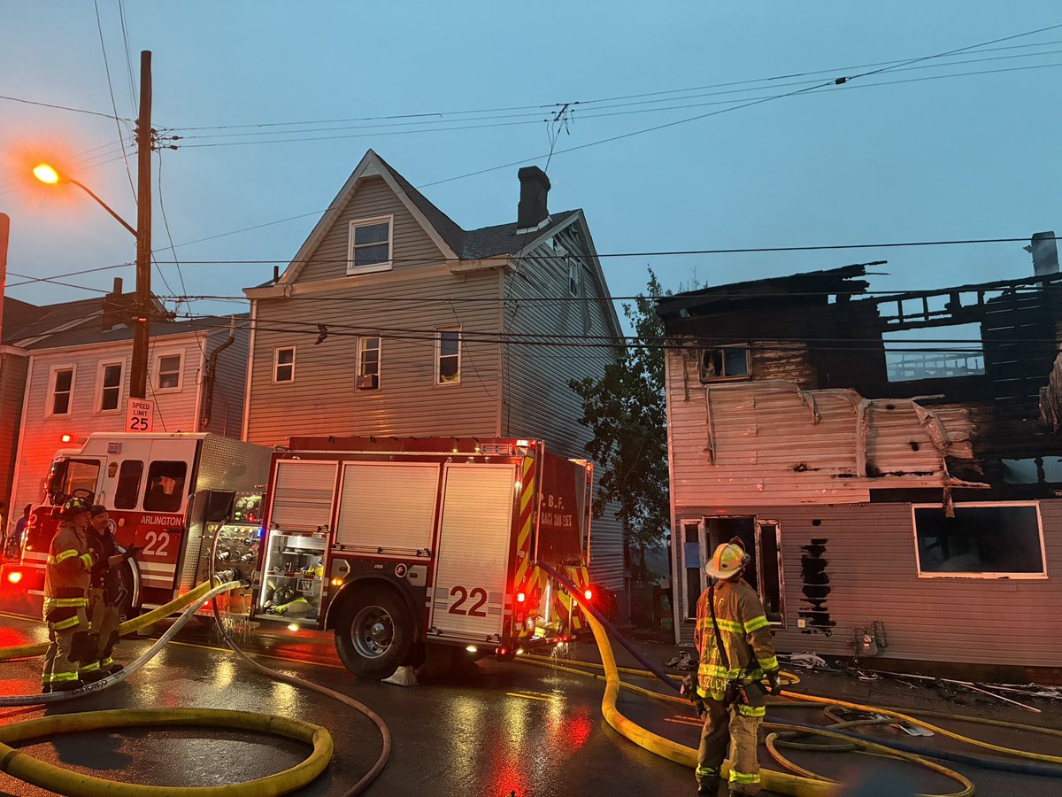 Pittsburgh Fire is in the 1500 block of Arlington Ave. for 3-alarm residential structure fire. A total of 13 people were displaced from two homes. The main fire house was unoccupied and condemned. There are no reports of injuries. Building inspectors are on scene from PLI