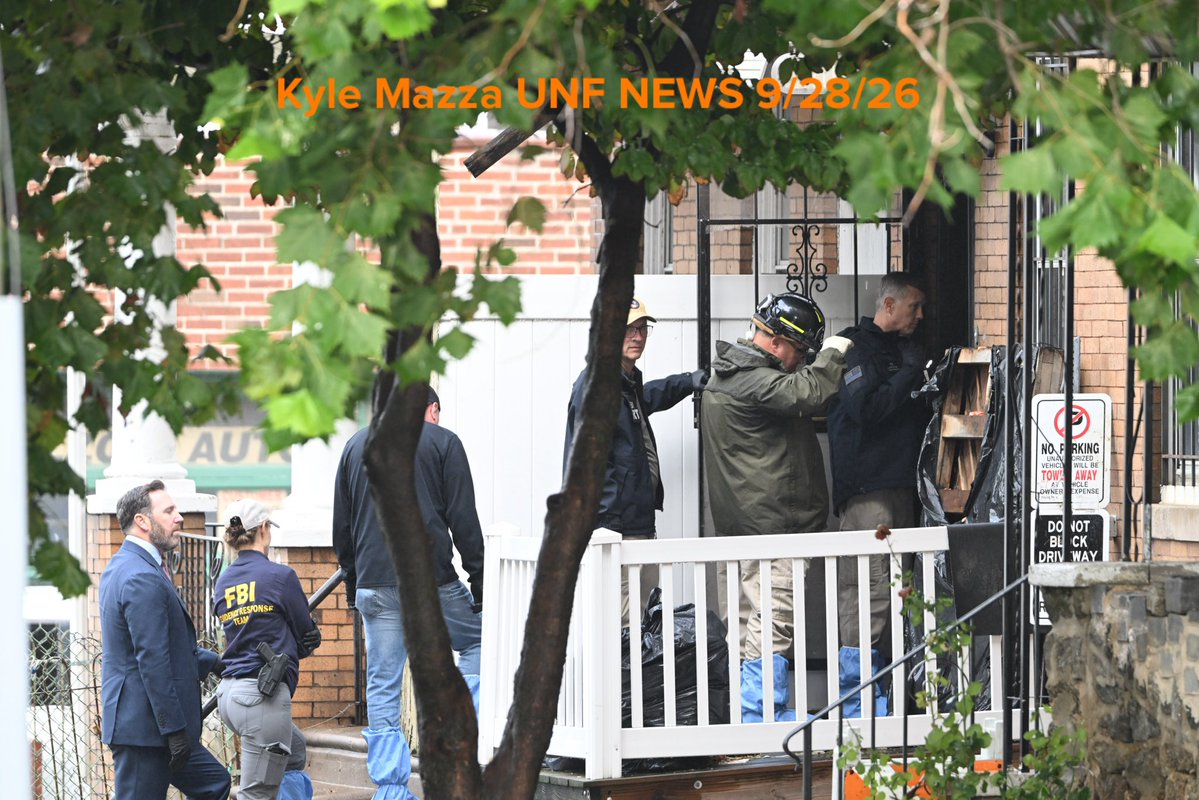 FBI agents raid the Eugene Horsch home on West Chew Avenue in Philadelphia on Monday, Sept. 28, 2026. Authorities are investigating the property after linking it to at least seven missing women. Eugene Horsch is the son of the late Raymond R.C. Horsch